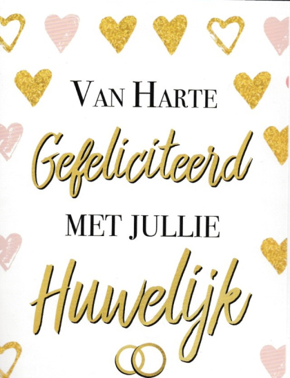 huwelijkskaart felicitatie